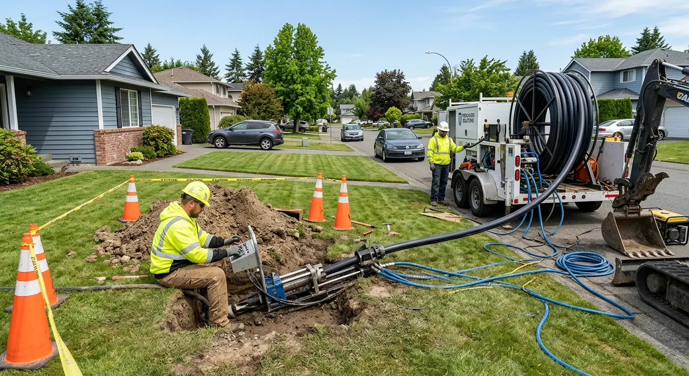 Sewer Line Repair in South Pasadena, FL